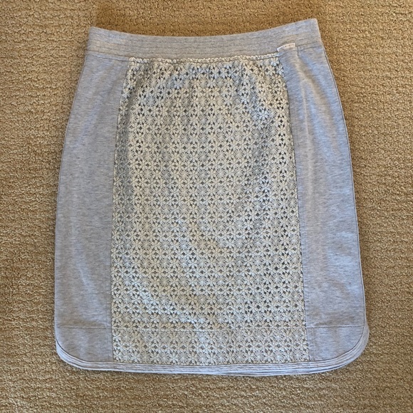 Marc Cain cotton skirt with lace detail - Picture 1 of 3